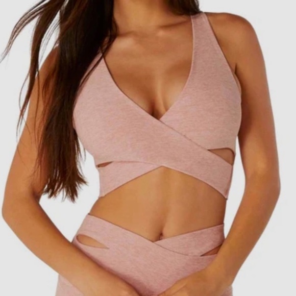 Beyond Yoga Tops - Beyond Yoga That’s A Wrap Crop Tank Bra